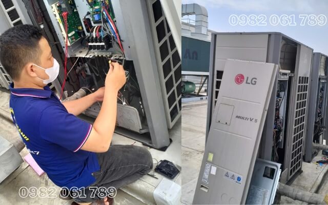 Sửa điều hoà LG tại Lê Văn Lương uy tín